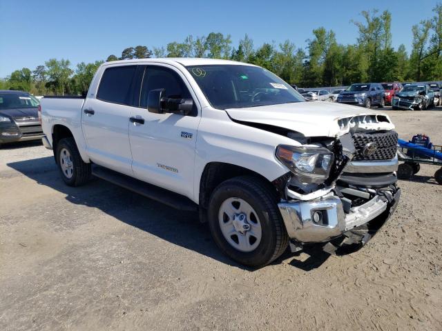 5TFDY5F13LX899214 - 2020 TOYOTA TUNDRA CREWMAX SR5 WHITE photo 4