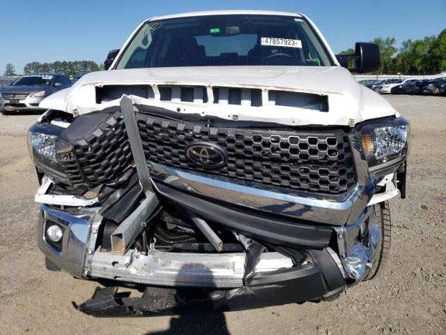 5TFDY5F13LX899214 - 2020 TOYOTA TUNDRA CREWMAX SR5 WHITE photo 5