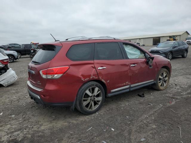 5N1AR2MM0FC622779 - 2015 NISSAN PATHFINDER S RED photo 3