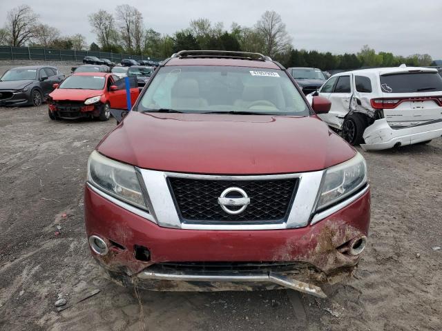 5N1AR2MM0FC622779 - 2015 NISSAN PATHFINDER S RED photo 5