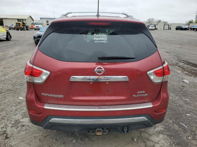 5N1AR2MM0FC622779 - 2015 NISSAN PATHFINDER S RED photo 6