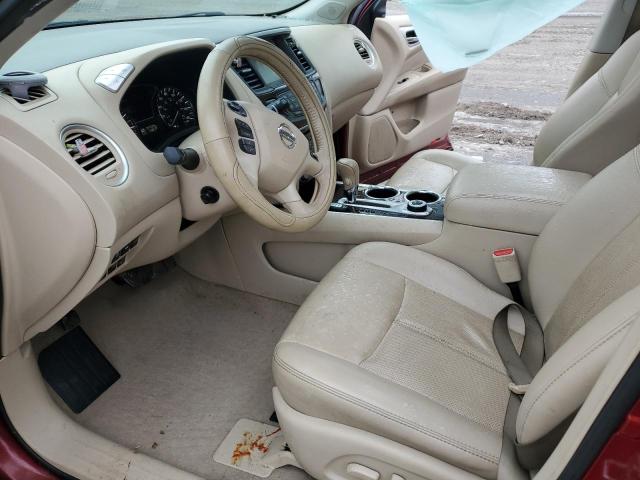 5N1AR2MM0FC622779 - 2015 NISSAN PATHFINDER S RED photo 7