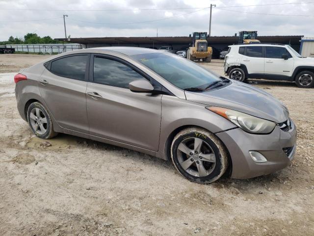 5NPDH4AE9DH181152 - 2013 HYUNDAI ELANTRA GLS SILVER photo 4