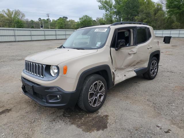 ZACCJABTXFPB34539 - 2015 JEEP RENEGADE LATITUDE BEIGE photo 1