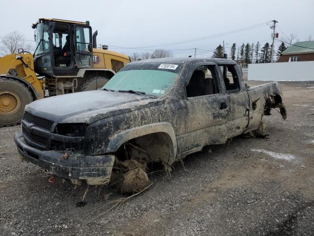 2GCEK19T341275908 - 2004 CHEVROLET SILVERADO K1500 BLACK photo 1