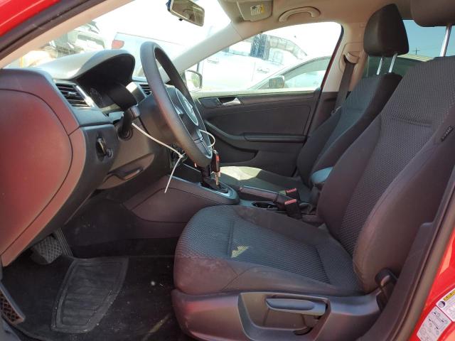 3VW2K7AJ4EM235411 - 2014 VOLKSWAGEN JETTA BASE Կարմիր լուսանկար 7