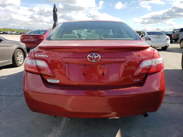 JTNBE46K173056902 - 2007 TOYOTA CAMRY CE RED photo 6