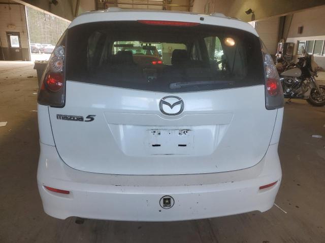 JM1CR293170139866 - 2007 MAZDA 5 WHITE photo 6