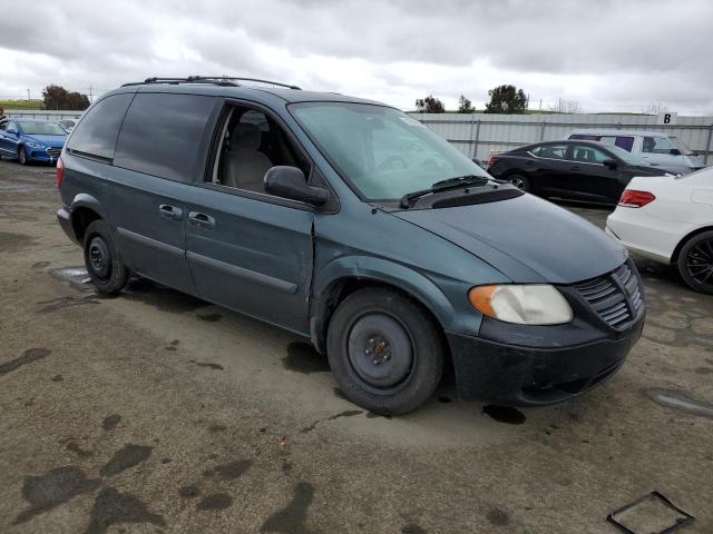 1D4GP45R36B629342 - 2006 DODGE CARAVAN SXT BLUE photo 4