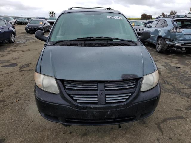 1D4GP45R36B629342 - 2006 DODGE CARAVAN SXT BLUE photo 5