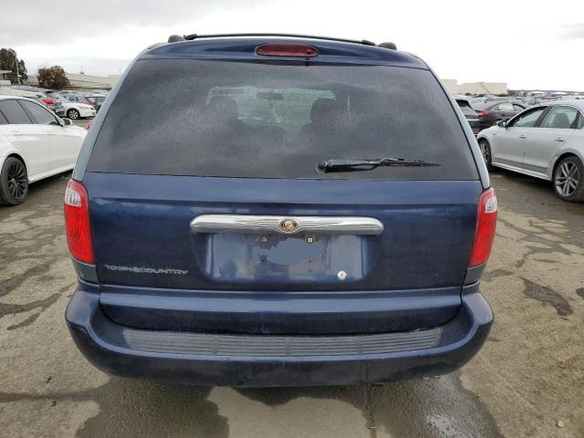 1D4GP45R36B629342 - 2006 DODGE CARAVAN SXT BLUE photo 6