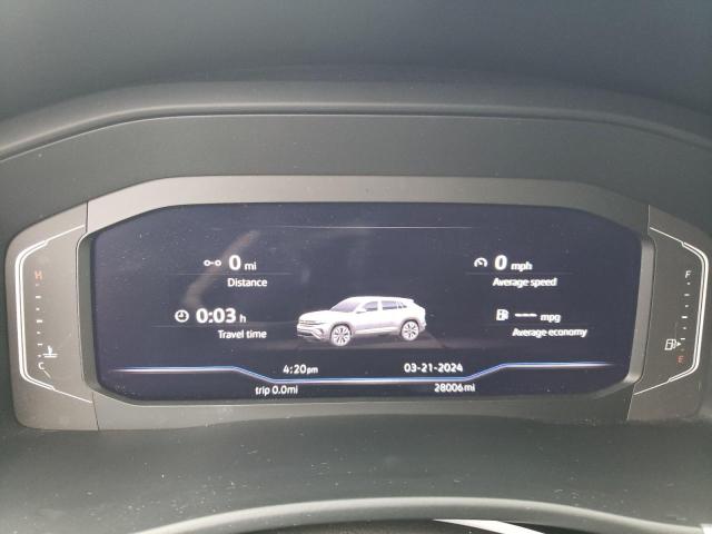 1V2KE2CA8NC225734 - 2022 VOLKSWAGEN ATLAS CROS SE Красный фото 9