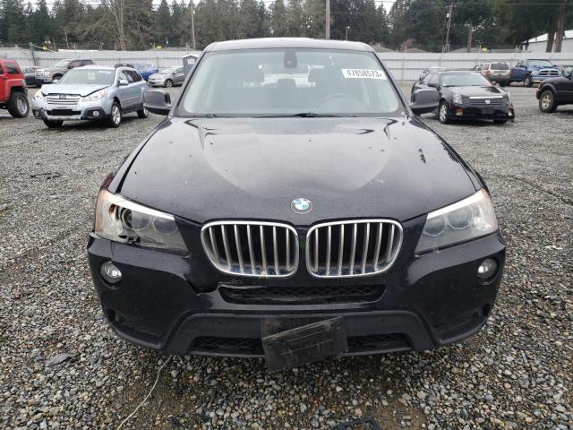 5UXWX5C50BL705214 - 2011 BMW X3 XDRIVE28I BLACK photo 5