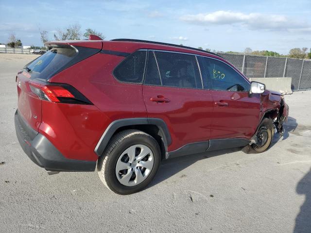 2T3H1RFV4LW067093 - 2020 TOYOTA RAV4 LE RED photo 3