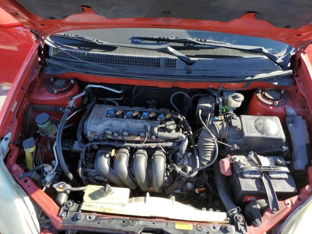 2T1KR32EX4C207175 - 2004 TOYOTA COROLLA MA XR RED photo 11