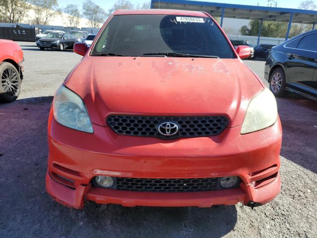 2T1KR32EX4C207175 - 2004 TOYOTA COROLLA MA XR RED photo 5