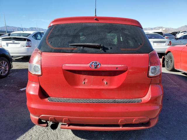 2T1KR32EX4C207175 - 2004 TOYOTA COROLLA MA XR RED photo 6