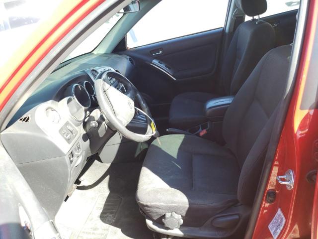 2T1KR32EX4C207175 - 2004 TOYOTA COROLLA MA XR RED photo 7