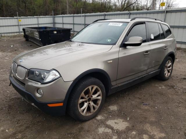 WBXPC9C48AWJ33163 - 2010 BMW X3 XDRIVE30I TAN photo 1