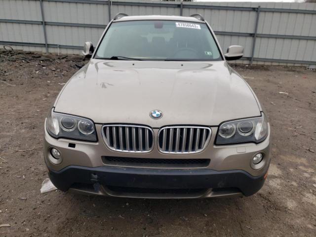 WBXPC9C48AWJ33163 - 2010 BMW X3 XDRIVE30I TAN photo 5