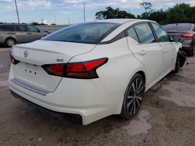 1N4BL4CV0KC244592 - 2019 NISSAN ALTIMA SR WHITE photo 4