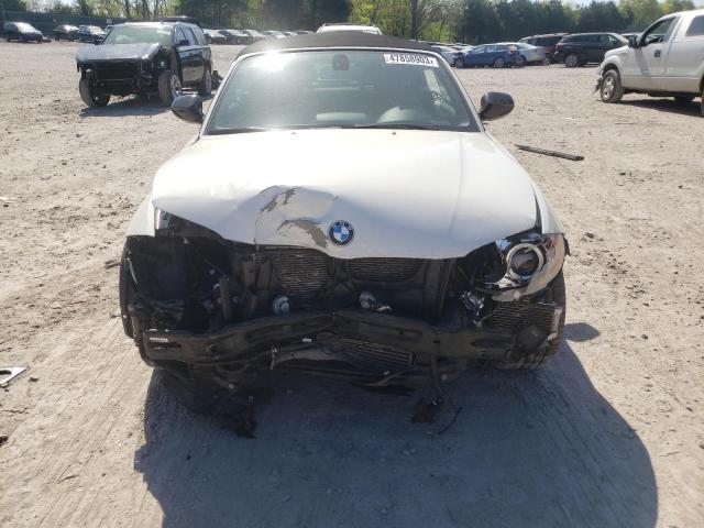 WBAUN7C51DVM27423 - 2013 BMW 135 I WHITE photo 5