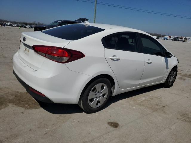 3KPFK4A71HE081942 - 2017 KIA FORTE LX WHITE photo 3