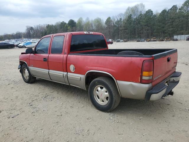 2GCEC19T1Y1300663 - 2000 CHEVROLET SILVERADO C1500 RED photo 2