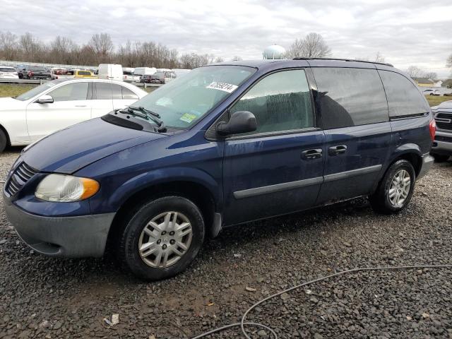 1D4GP25R55B326792 - 2005 DODGE CARAVAN SE BLUE photo 1