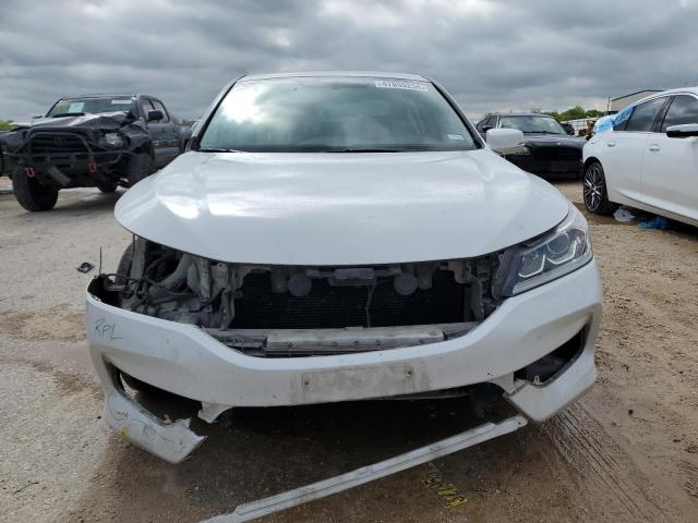 1HGCR3F82GA024758 - 2016 HONDA ACCORD EXL WHITE photo 5