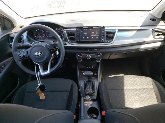 3KPA24AB0KE205835 - 2019 KIA RIO S GRAY photo 8