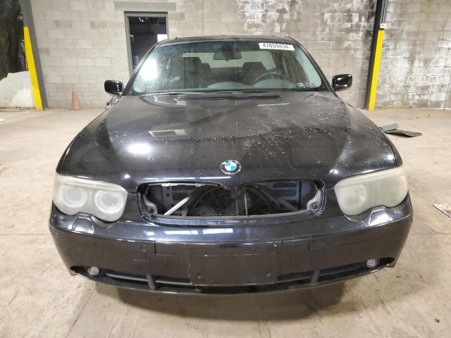 WBAGL63412DP57120 - 2002 BMW 745 I BLACK photo 5