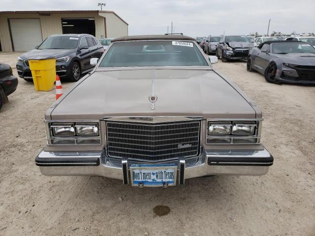 1G6AS6984DE811886 - 1983 CADILLAC SEVILLE TAN photo 5