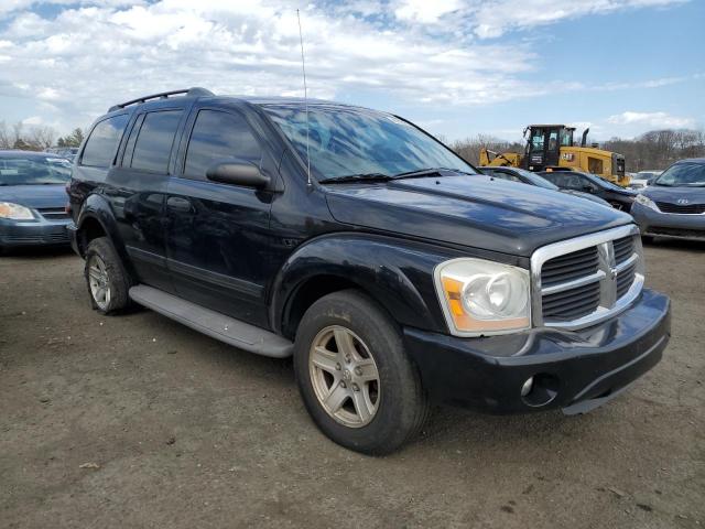 1D8HB48DX5F620162 - 2005 DODGE DURANGO SLT BLACK photo 4