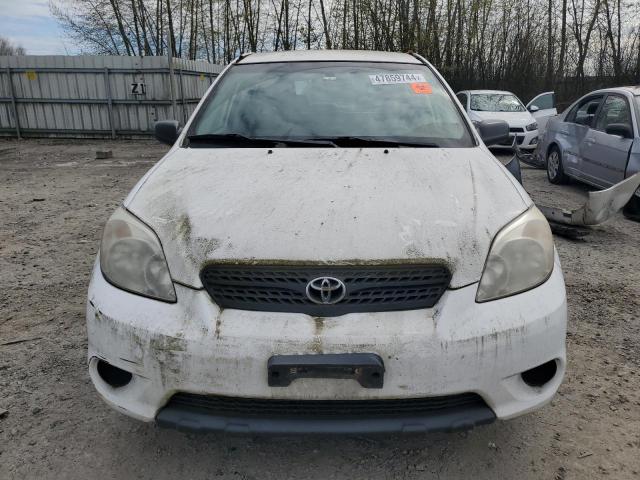 2T1KR32E58C710828 - 2008 TOYOTA COROLLA MA XR WHITE photo 5