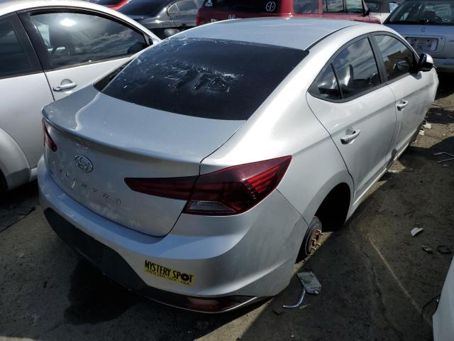 5NPD74LF1KH497960 - 2019 HYUNDAI ELANTRA SE SILVER photo 3