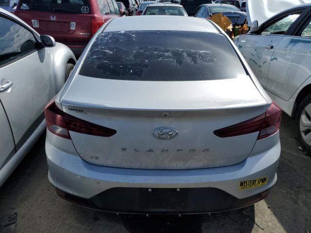 5NPD74LF1KH497960 - 2019 HYUNDAI ELANTRA SE SILVER photo 6