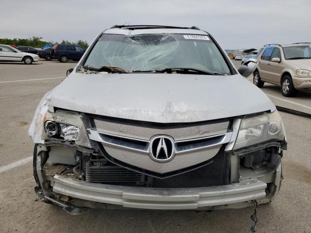 2HNYD28457H533911 - 2007 ACURA MDX TECHNOLOGY SILVER photo 5