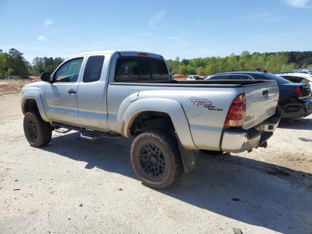 5TEUU42N95Z061666 - 2005 TOYOTA TACOMA ACCESS CAB Күміс фото 2