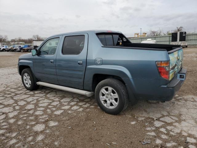 2HJYK16566H522346 - 2006 HONDA RIDGELINE RTL BLUE photo 2