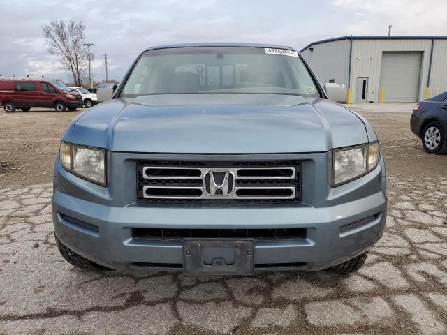 2HJYK16566H522346 - 2006 HONDA RIDGELINE RTL BLUE photo 5