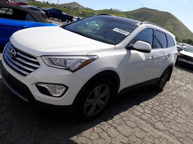 KM8SR4HF7FU118980 - 2015 HYUNDAI SANTA FE GLS WHITE photo 1