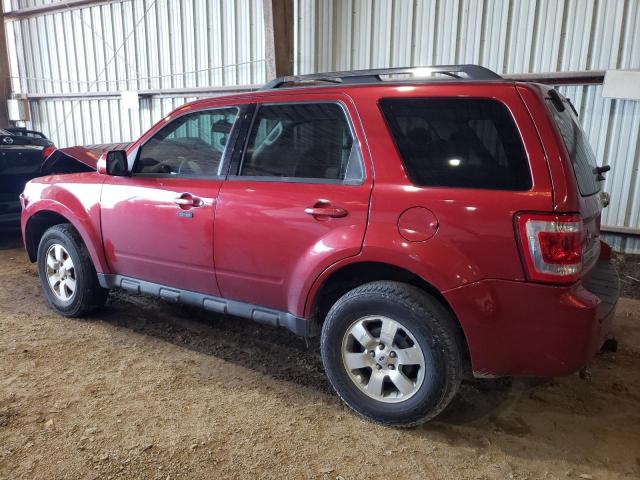 1FMCU0EG4CKA83489 - 2012 FORD ESCAPE LIMITED RED photo 2