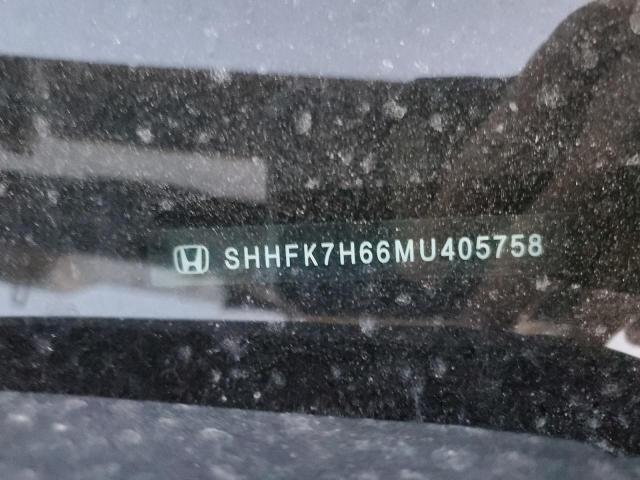 SHHFK7H66MU405758 - 2021 HONDA CIVIC EX SILVER photo 13