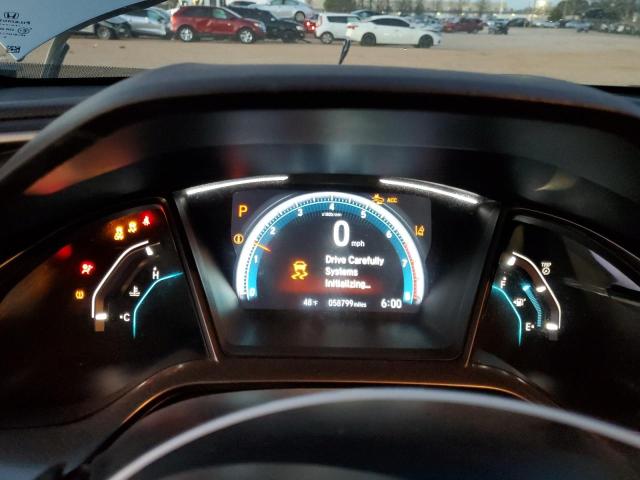 SHHFK7H66MU405758 - 2021 HONDA CIVIC EX SILVER photo 9