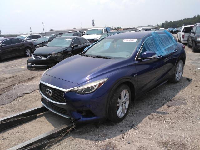 SJKCH5CP5HA038015 - 2017 INFINITI QX30 BASE PURPLE photo 2