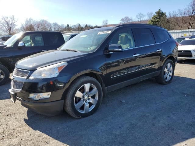 1GNKVLED4CJ152375 - 2012 CHEVROLET TRAVERSE LTZ BLACK photo 1