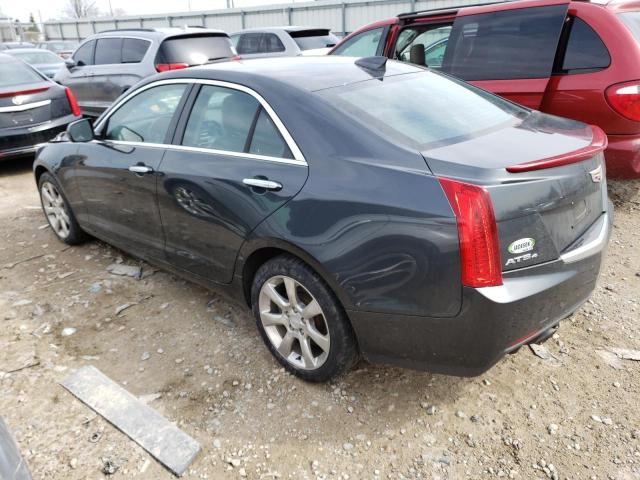 1G6AG5RX6F0107921 - 2015 CADILLAC ATS BLACK photo 2