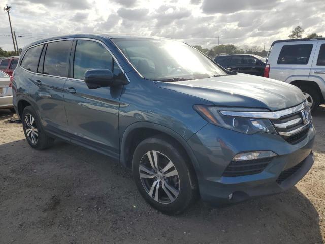 5FNYF6H54GB107276 - 2016 HONDA PILOT EXL BLUE photo 4