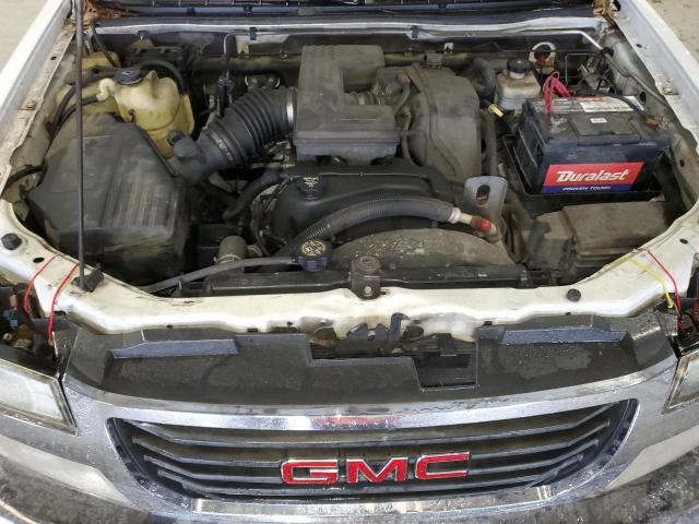 1GTDT136748158602 - 2004 GMC CANYON WHITE photo 11